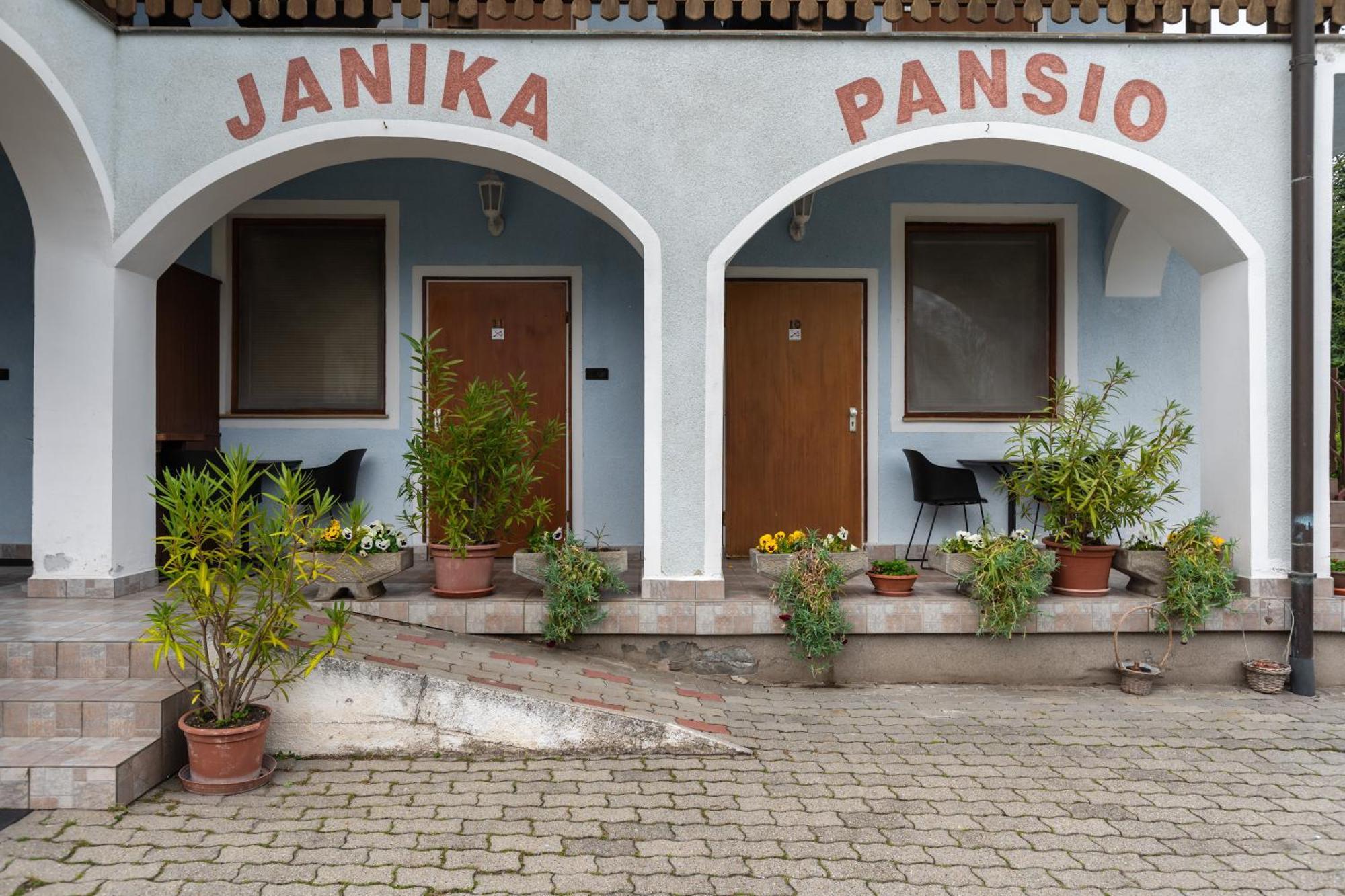 Janika Pension Vonyarcvashegy Exterior photo